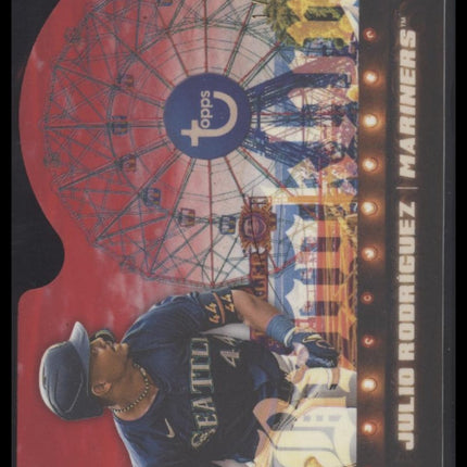 2024 Topps Brooklyn Collection #31 Julio Rodríguez Brooklyn Die Cut Red #/5