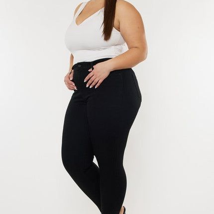 Plus High Rise Ankle Skinny Jeans