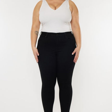 Plus High Rise Ankle Skinny Jeans