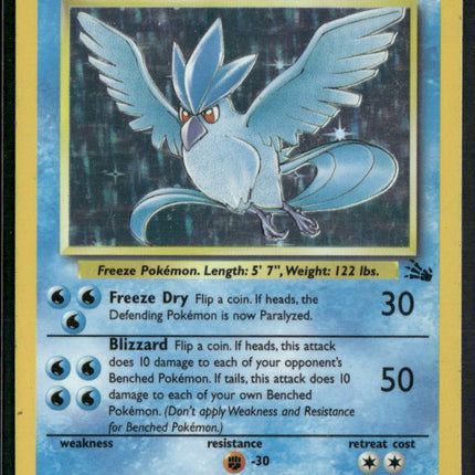 Pokemon Fossil #02/62 Articuno