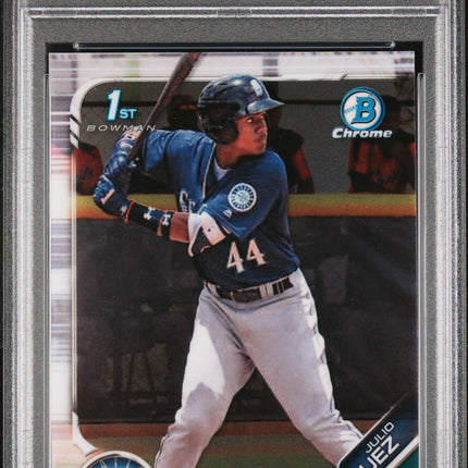 2019 Bowman Prospects Chrome #33 Julio Rodriguez Prospects Chrome PSA 10
