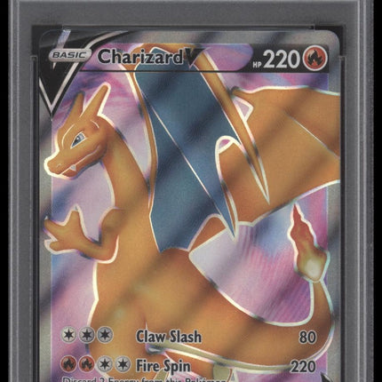 Charizard V 2020 Pokemon Black Star Promo #050 Chmpn.Path ETB PSA 5