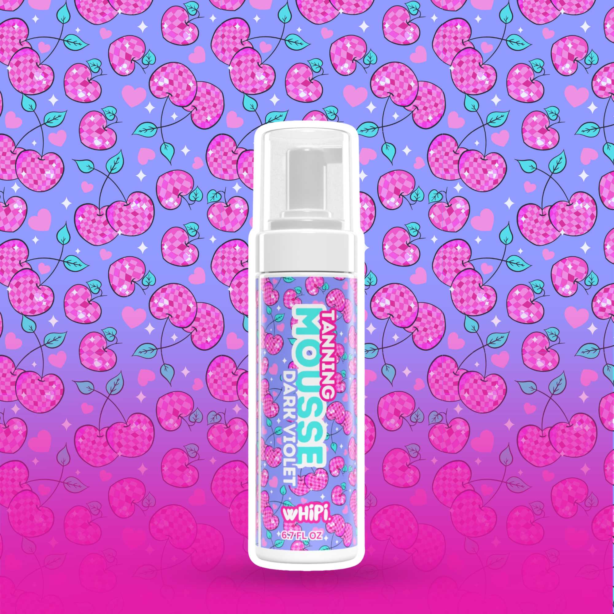 Dark Violet Tanning Mousse