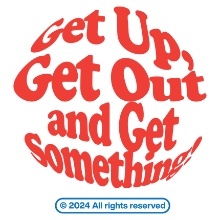 Get Something T Shirt - Sand