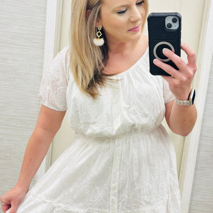 White Magnolia Dress