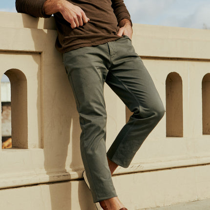 Men's Slim Fit Twill Pant