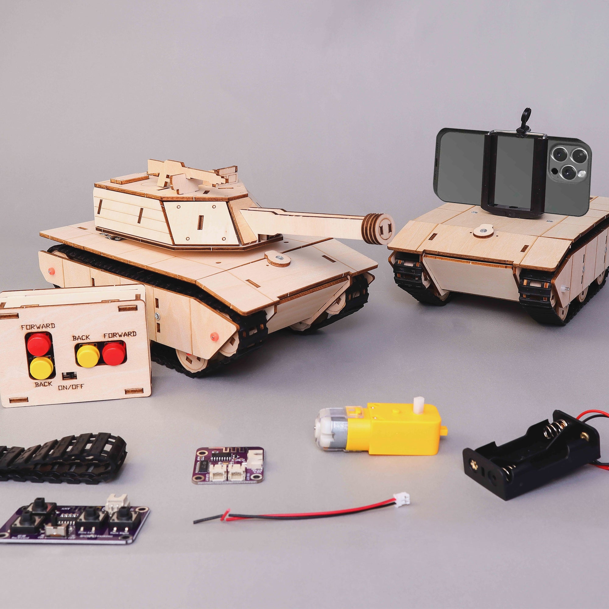 Camera Tank RC TankCam, Tank and Camera Mode, Educational STEM Kit – Tobies House