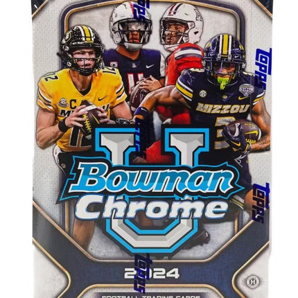 2024 Bowman University Chrome Football Hobby Box