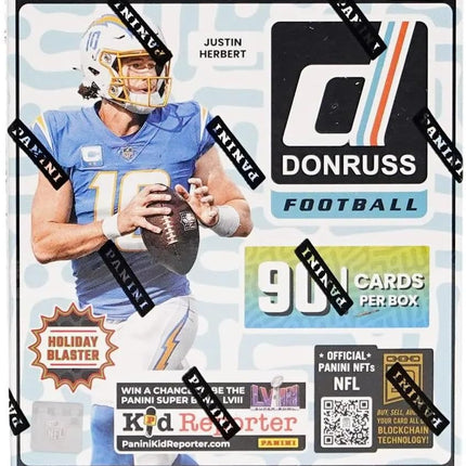 2023 Panini NFL Donruss Holiday Blaster Box Trading Cards