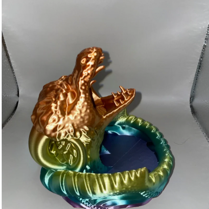 Rainbow Dragon Mini Dice Tower