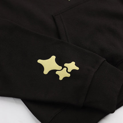 Puff Print Hoodie - The World is Yours