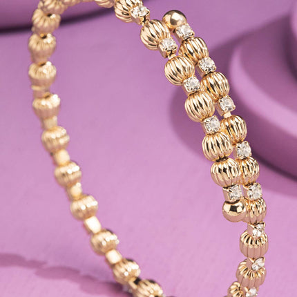 Decorative Bracelet w/ Pave Accents