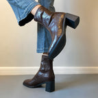 Brown With Velvet Lining / 35