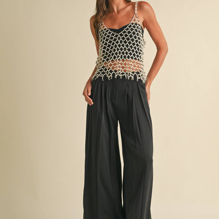 Pearl Net Top