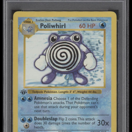 Poliwhirl 1999 Pokemon Game #38 1st Edition PSA 7