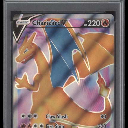 Charizard V 2020 Black Star Promo #050 Chmpn.Path Elite Trnr.Box PSA 10