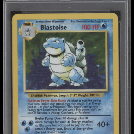 Blastoise-Holo 1999 Pokemon Game #2 PSA 8