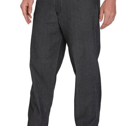 Men's Casual Elastic Waist Denim & Twill Pull on Jeans Pants