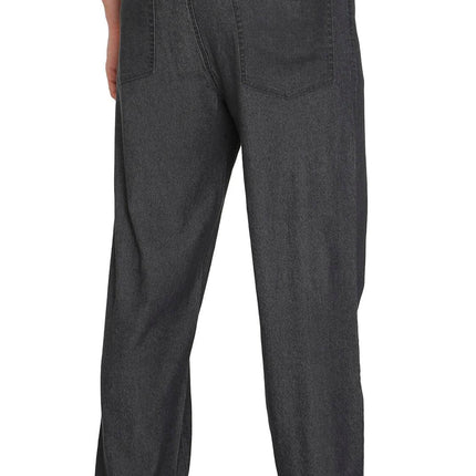 Men's Casual Elastic Waist Denim & Twill Pull on Jeans Pants