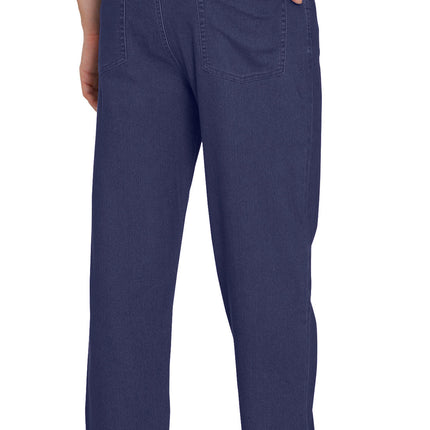 Men's Casual Elastic Waist Denim & Twill Pull on Jeans Pants