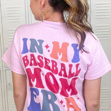 In My Baseball Mom Era Graphic T-Shirt
