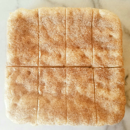 White Chocolate Snickerdoodle Blondies