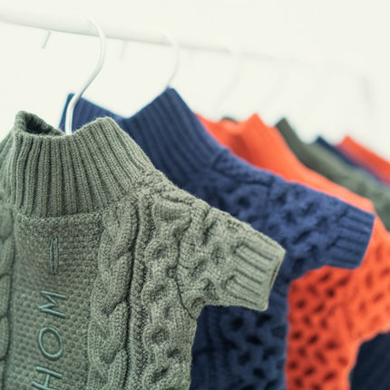 BERT CARDIGAN SWEATER - DARK GREEN
