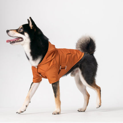 BOWERY RAINCOAT - ORANGE