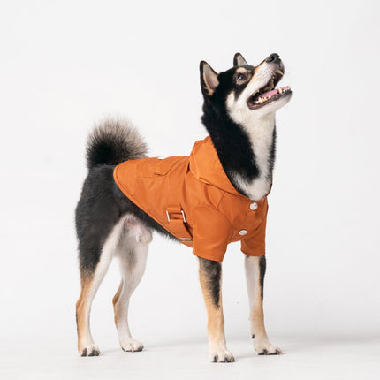 BOWERY RAINCOAT - ORANGE