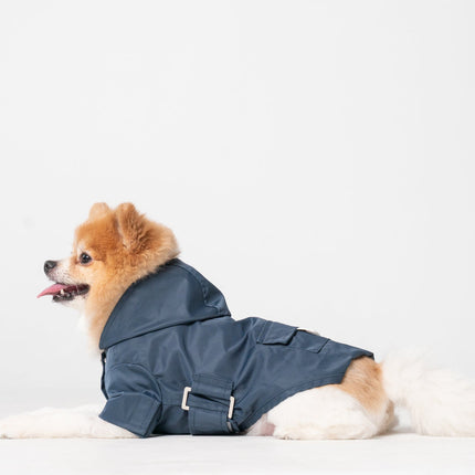 BOWERY RAINCOAT - BLUE