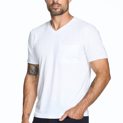Men's Princeton Wide Pocket V-Neck Tee
