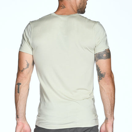 Men's Madison Modal V-Pocket Crew with Shoulder Seam