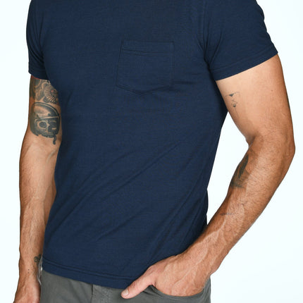 Men's Tri-Blend V-Pocket Tee