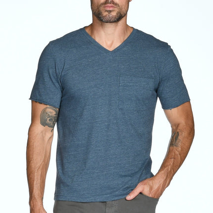 Men's Princeton Wide Pocket V-Neck Tee