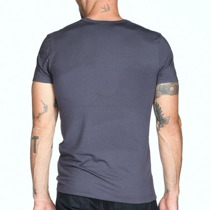 Men's Madison Modal V-Pocket Crew with Shoulder Seam