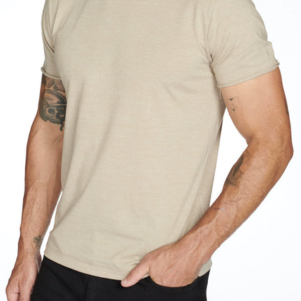 Men's Brolin Raw Neck Crew Tee