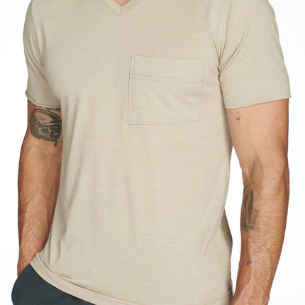 Men's Princeton Wide Pocket V-Neck Tee