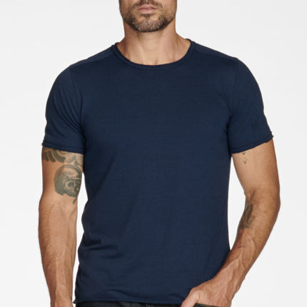 Men's Tri-Blend Patch Sleeve Tee