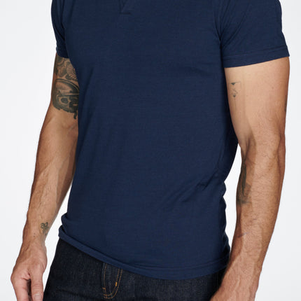 Men's Tri-Blend Cross V-Neck Tee