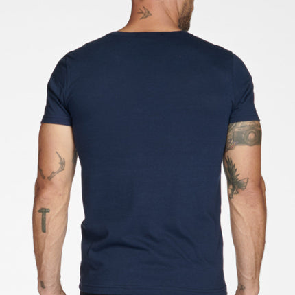 Men's Tri-Blend Cross V-Neck Tee