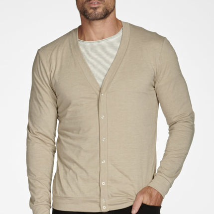 Men's Tri-Blend Cardigan Sweater