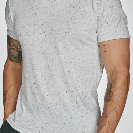 Men's Brolin Raw Neck Crew Stripe Tee