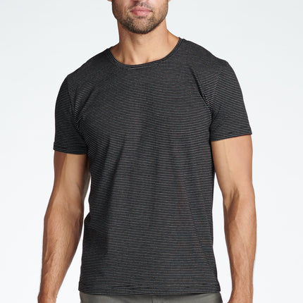 Men's Crew Neck Stripe Tee