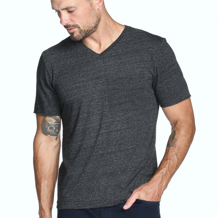 Men's Princeton Wide Pocket V-Neck Tee