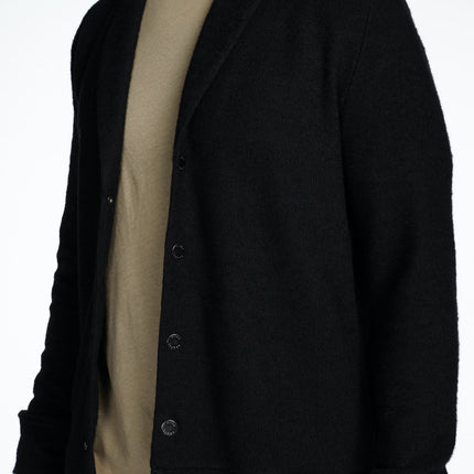 Men's Soft Knit Melange Cardigan Sweater