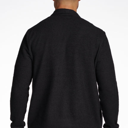 Men's Soft Knit Melange Cardigan Sweater