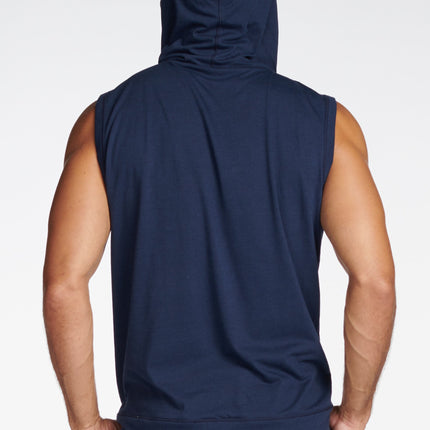 Men's Sleeveless Tri-Blend Hoodie