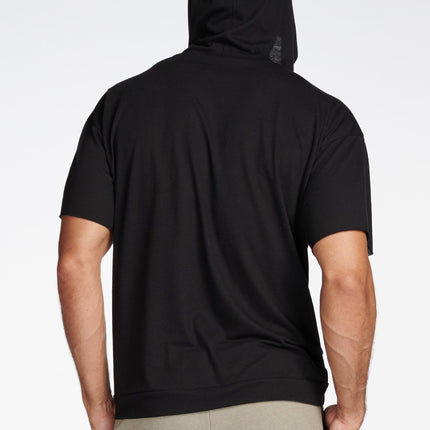 Men's Jersey Tee Kangaroo Pocket Hoodie