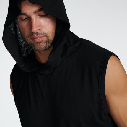Men's Sleeveless Tri-Blend Hoodie