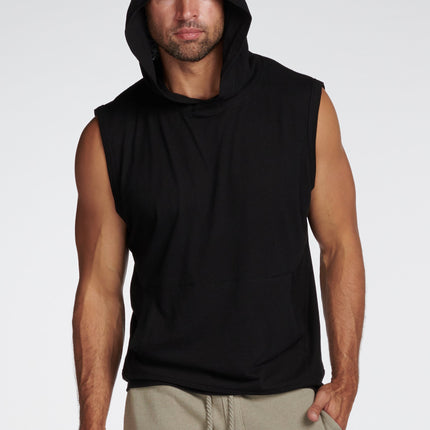 Men's Sleeveless Tri-Blend Hoodie